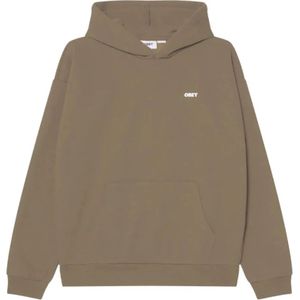 Obey, Heren, Sweatshirts & Hoodies, Groen, Maat: S Fleece,