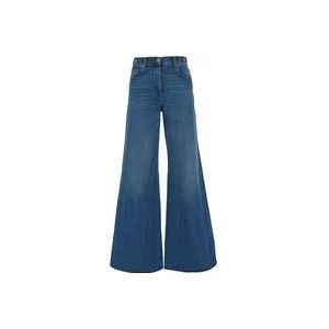 Versace Flared Jeans , Blue , Dames , Maat: W27