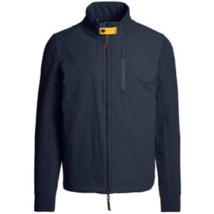 Parajumpers, Heren, Jassen, Blauw, Maat: M Poliester,