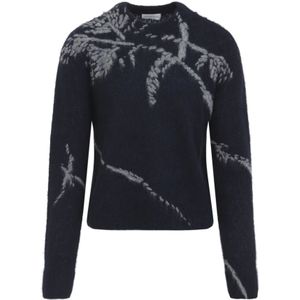 Dries Van Noten, Heren, Truien, Blauw, Maat: L Wol,
