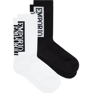 Emporio Armani, Heren, Ondergoed, Wit, Maat: ONE Size Katoen,