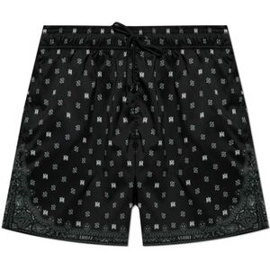 Amiri, Heren, Badkleding, Zwart, Maat: XL Poliester,