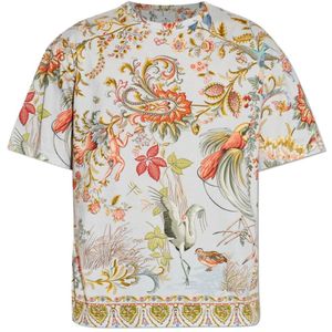 Etro, Heren, Tops, Blauw, Maat: L Katoen,