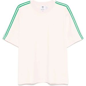 Adidas, Heren, Tops, Beige, Maat: L Katoen,