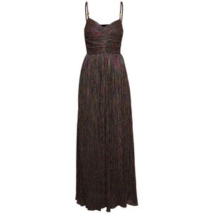 Just Cavalli, Dames, Jurken, Veelkleurig, Maat: XS Leer,