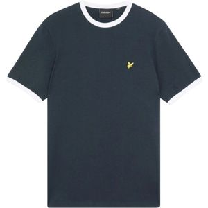 Lyle & Scott, Heren, Tops, Blauw, Maat: XL Katoen,