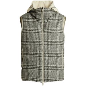 Kiton, Dames, Jassen, Grijs, Maat: S Zijde,