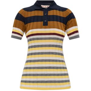 Marni, Dames, Truien, Veelkleurig, Maat: 2XS Wol,
