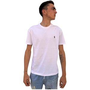 Ralph Lauren, Heren, Tops, Wit, Maat: S