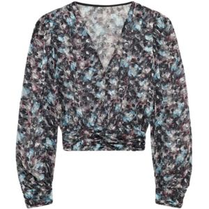 Iro, Dames, Blouses & Shirts, Veelkleurig, Maat: L Zijde,