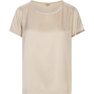 Her Shirt, Dames, Tops, Bruin, Maat: M Zijde,
