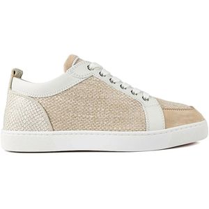 Christian Louboutin, Heren, Schoenen, Beige, Maat: 42 1/2 EU