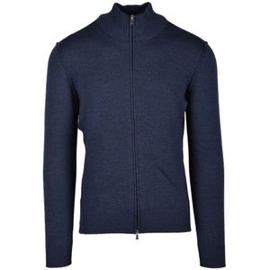 Vengera, Heren, Truien, Blauw, Maat: M Wol,