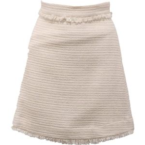 Marella, Dames, Rokken, Wit, Maat: M Katoen,