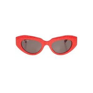 Balenciaga ‘Rive Gauche’ zonnebril , Red , Dames , Maat: ONE Size