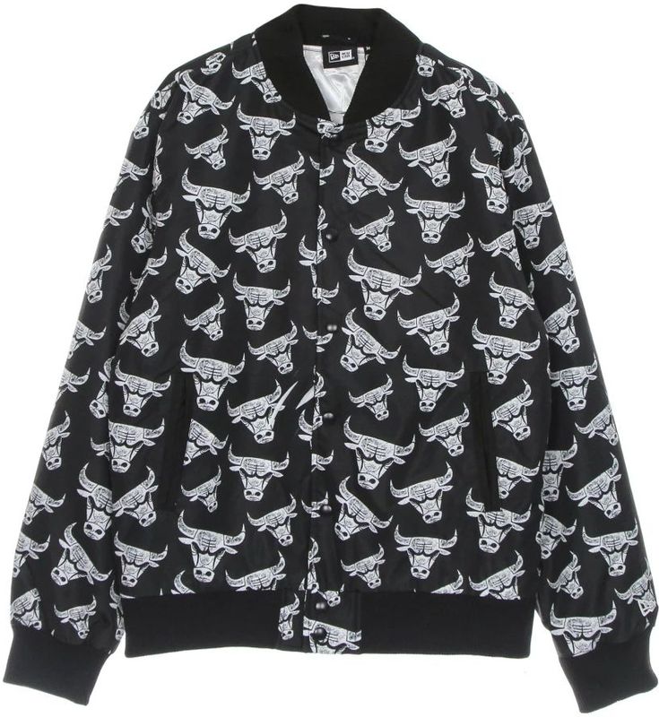 New Era - Chicago Bulls - Tussenjas - Zwart - 100% Geweven Polyester