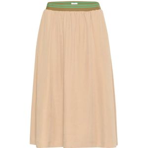 Saint Tropez, Dames, Rokken, Beige, Maat: M Viscose,