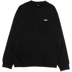 Obey, Heren, Sweatshirts & Hoodies, Zwart, Maat: XS Fleece,