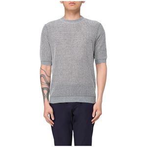 Ballantyne, Heren, Truien, Blauw, Maat: 2XL Katoen,