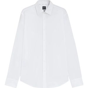 BOSS - Slim Fit - Overhemd - Effen/Gestructureerd - Lange Mouwen