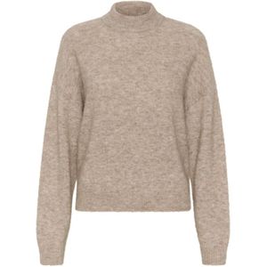 Gestuz, Dames, Truien, Bruin, Maat: XS Wol,