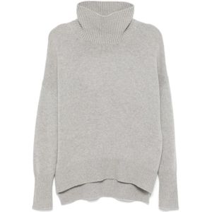 Lisa Yang, Dames, Truien, Grijs, Maat: M