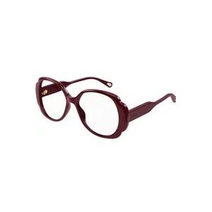 Chloé Glasses , Red , unisex , Maat: 53 MM