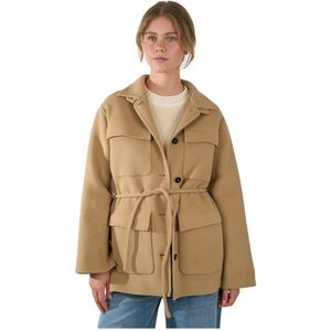 Closed, Dames, Jassen, Bruin, Maat: XS Wol,