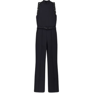 Chiara Boni, Dames, Jumpsuits & Playsuits, Zwart, Maat: 2XS Polyamide,