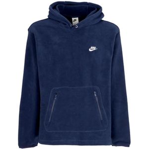 Nike, Heren, Sweatshirts & Hoodies, Blauw, Maat: XL Poliester,