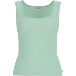 Guess, Dames, Tops, Groen, Maat: L Katoen,