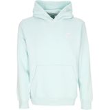 Nike - Club Fleece Hoodie - Jade Ice - Wit - Groen - 80% Katoen, 20% Polyester