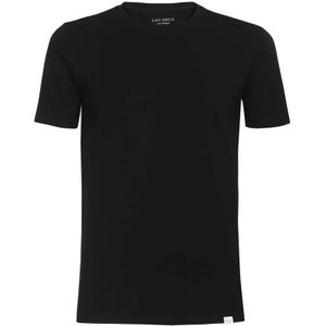 Les Deux, Heren, Tops, Zwart, Maat: L Katoen,