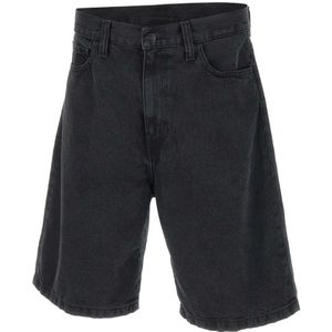 Carhartt Wip, Heren, Korte broeken, Zwart, Maat: W29 Katoen,