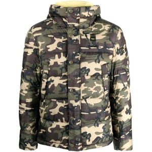 Blauer, Heren, Jassen, Veelkleurig, Maat: M Wol,