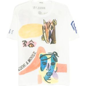 Bode, Heren, Tops, Wit, Maat: XL Katoen,