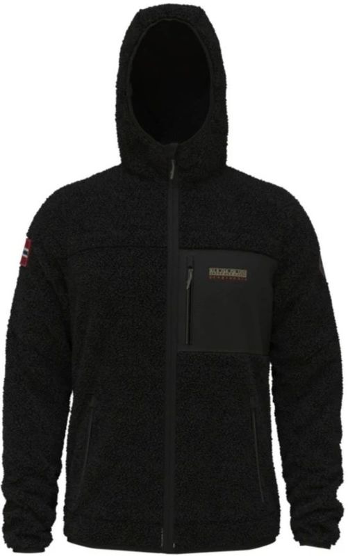 Napapijri - Yupik Full Zip Hoody 3 - Vest - Zwart - Heren