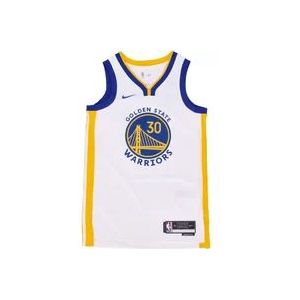 Nike Stephen Curry NBA Association Edition Shirt , White , Heren , Maat: S