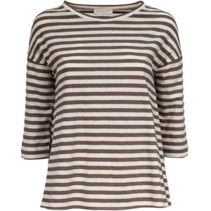 Le Tricot Perugia, Dames, Tops, Veelkleurig, Maat: XS Katoen,