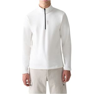 Colmar, Heren, Sweatshirts & Hoodies, Wit, Maat: S Fleece,