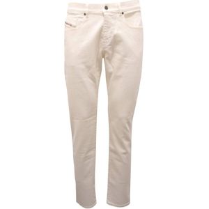 Diesel, Heren, Jeans, Wit, Maat: W32 Katoen,