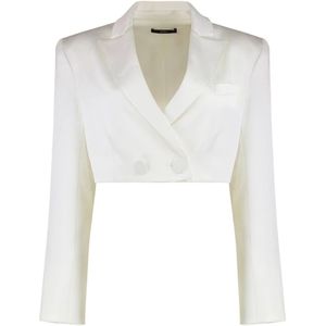 Alex Perry, Dames, Jassen, Wit, Maat: M Leer,