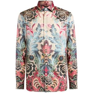 Etro, Heren, Overhemden, Veelkleurig, Maat: 2XL