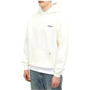 Represent, Heren, Sweatshirts & Hoodies, Wit, Maat: S Katoen,