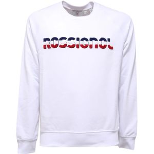 Rossignol, Heren, Sweatshirts & Hoodies, Wit, Maat: S Katoen,
