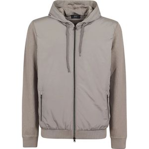 Herno, Heren, Sweatshirts & Hoodies, Beige, Maat: L