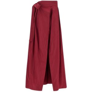 Pinko, Dames, Rokken, Rood, Maat: 2XS Taf,