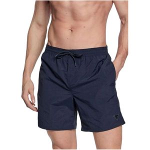 Guess - Swim Trunk Basic - Badkleding - Blauw - Polyester