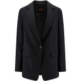 BOSS Orange - JABLA - Blazer - Regular Fit - Effen - Reverskraag