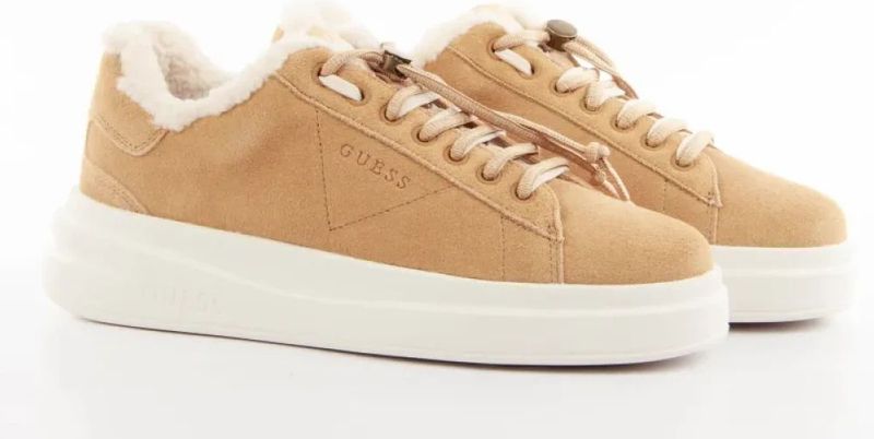 Sneakers - Effen - ELBINA - Laag - Leer